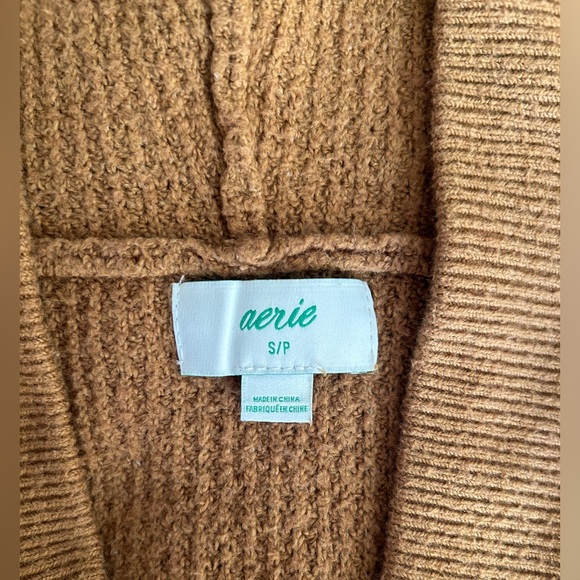 ***SOLD*** Aerie Cozyup Waffle Sweater - Picture 4 of 4
